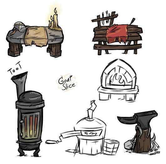 Construction Structure Concept Art
